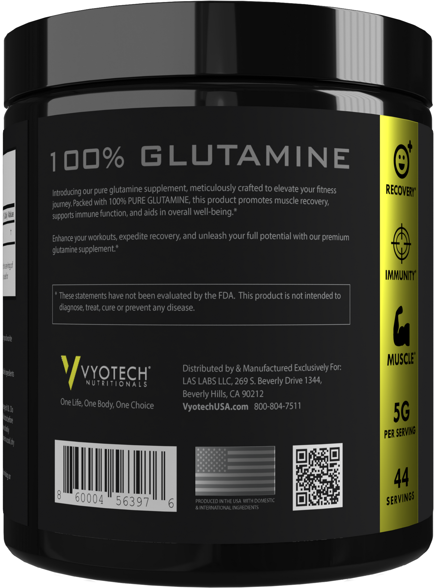 Glutamine by Vyotech Nutritionals